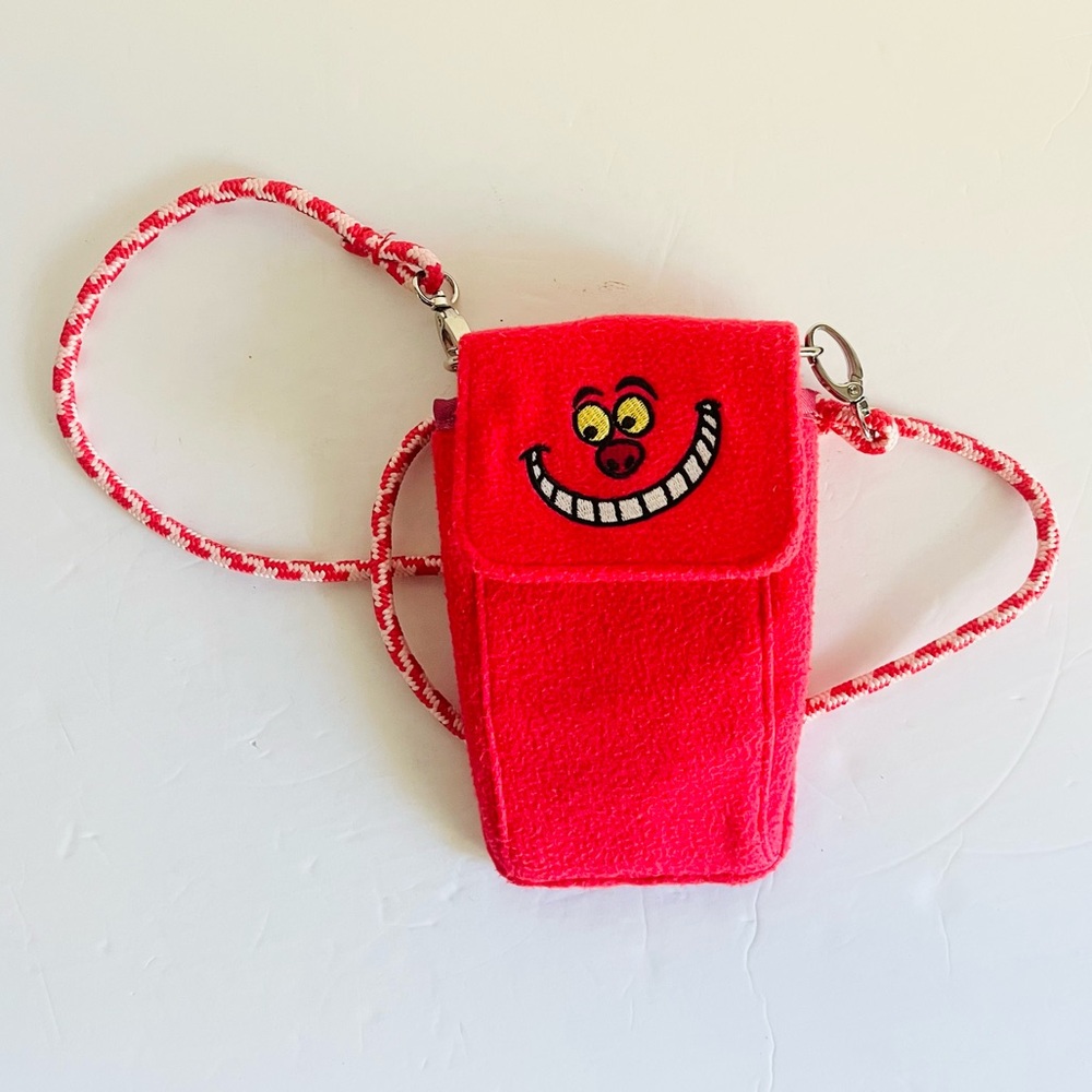 Disney Crossbody Phone Bag Cheshire Cat OS Pink